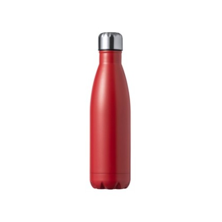 Bidon Isotherme Personnalisé 550ml Éco-responsable Liyar Matières : acier inoxydable Couleurs : bleu personnalisation sur mesure