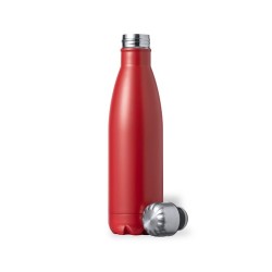 Bidon Isotherme Personnalisé 550ml Éco-responsable Liyar Matières : acier inoxydable Couleurs : blanc cadeau client original