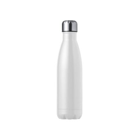 Bidon Isotherme Personnalisé 550ml Éco-responsable Liyar Matières : acier inoxydable Couleurs : noir cadeau collaborateur premiu
