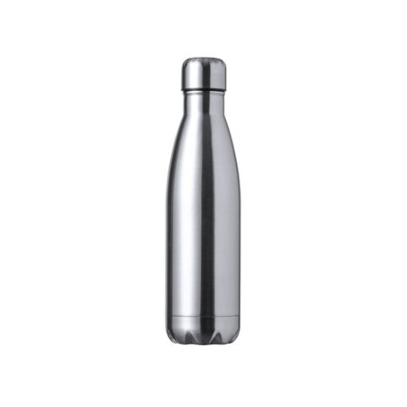 Bidon Isotherme Personnalisé 550ml Éco-responsable Liyar Matières : acier inoxydable Couleurs : noir goodies personnalisé en sto