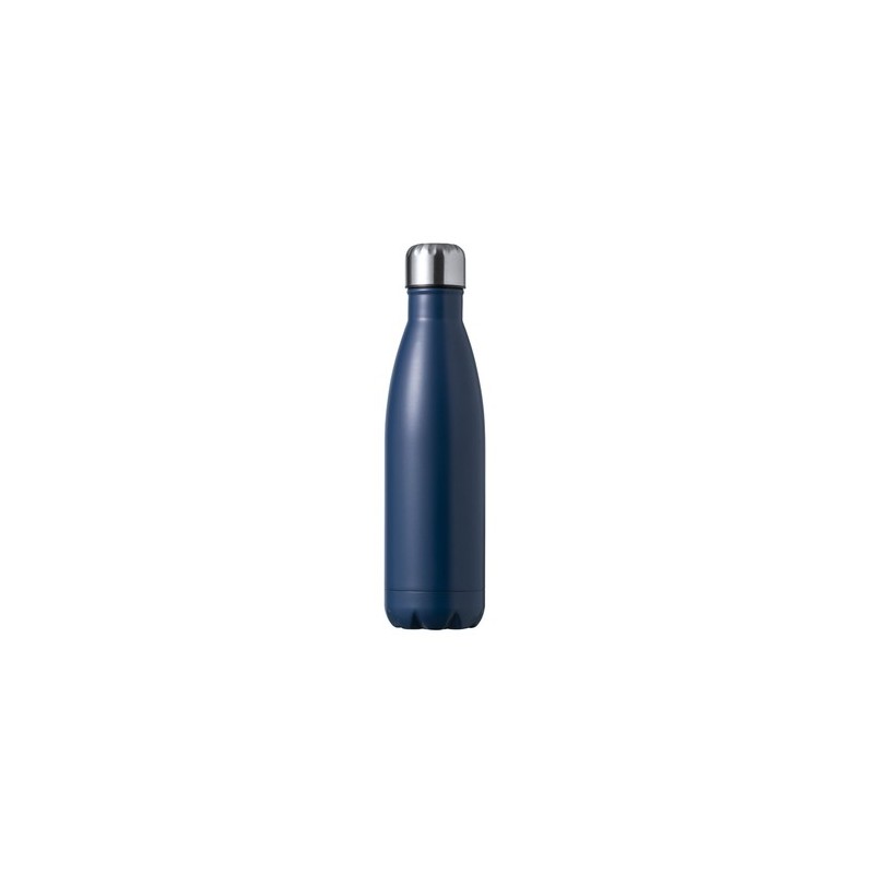 Bidon Isotherme Personnalisé 550ml Éco-responsable Liyar Matières : acier inoxydable Couleurs : noir impression logo haute quali
