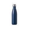 Bidon Isotherme Personnalisé 550ml Éco-responsable Liyar Matières : acier inoxydable Couleurs : bleu marine impression haute déf