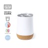 Verre Thermique Personnalisé pour Sublimation - Barker Matières : liège Couleurs : blanc personnalisable avec votre logo