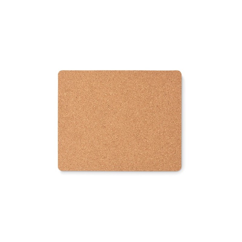 Tapis de souris en liège personnalisé pas cher - MATTY Matières : liège Couleurs : beige goodies publicitaire événementiel