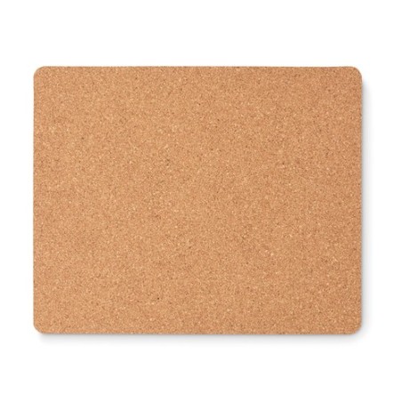 Tapis de souris en liège personnalisé pas cher - MATTY Matières : liège Couleurs : beige goodies publicitaire événementiel