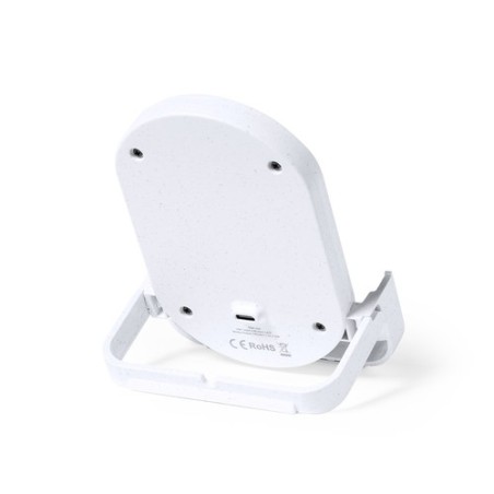 Chargeur Éco-responsable Personnalisé Édition Limitée pas cher - Buisson Matières : ABS Couleurs : blanc marquage laser ultra pr