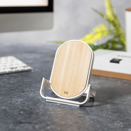 Chargeur Éco-responsable Personnalisé Édition Limitée pas cher - Buisson Matières : ABS Couleurs : blanc objet promotionnel éco-