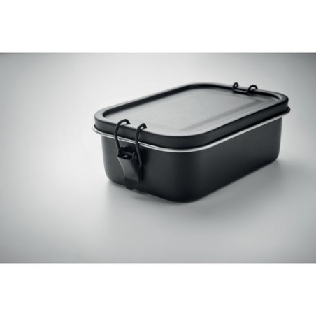 Lunch box en acier inoxydable personnalisée 750ml - CHAN LUNCHBOX COLOUR Matières : acier inoxydable Couleurs : noir livraison e
