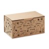 Kit de Culture de Fleurs Éco-responsable Personnalisé - FLOWERS Matières : papier Couleurs : beige personnalisable avec votre lo
