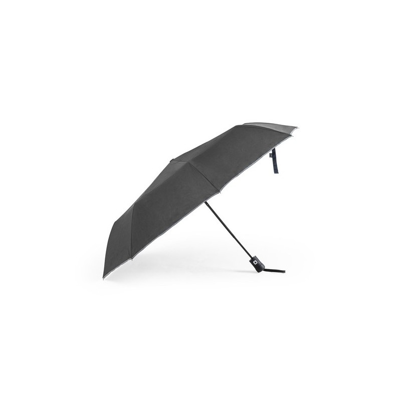 Parapluie Éco-responsable Personnalisé à Prix Abordable - Nereus Matières : PET recyclé Couleurs : bleu marine objet promo petit