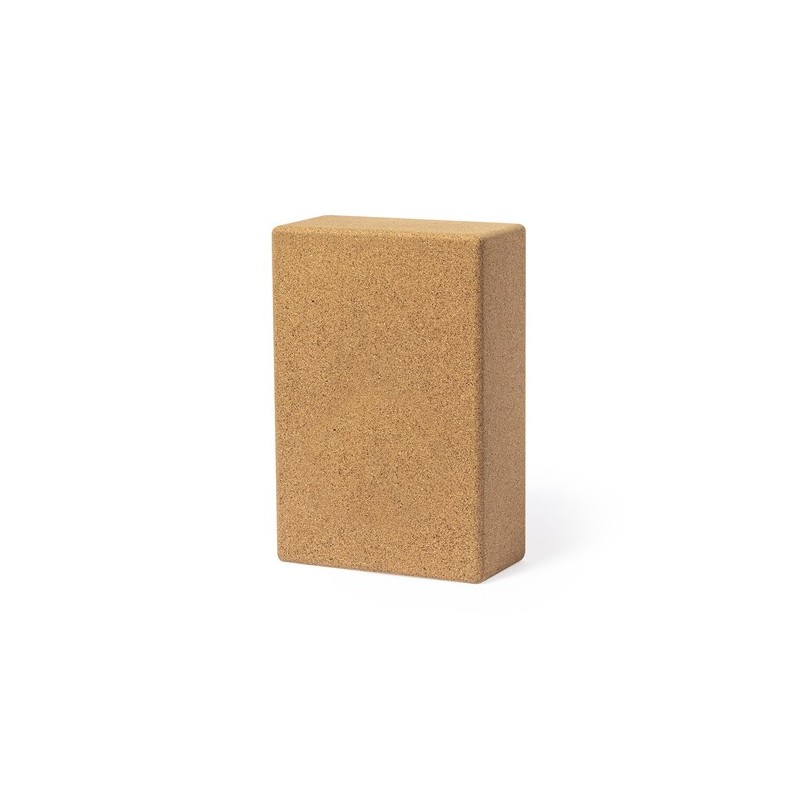 Bloc de Yoga Éco-responsable Personnalisé - Accessoire Fitness Natara Matières : liège