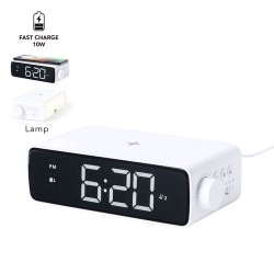 Horloge Multifonction Personnalisée avec Chargeur et Lampe LED Fabirt
