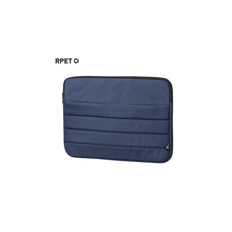 Housse Éco-responsable et Durable Personnalisée pour Ordinateur Portable - Krayon Matières : PET recyclé Couleurs : bleu marine 