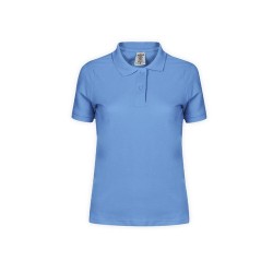 Polo Femme 100% Coton Coloré Personnalisé "Keya" WPS180 Matières : coton Taille textile : L Couleurs : vert personnalisable avec