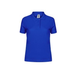 Polo Femme 100% Coton Coloré Personnalisé "Keya" WPS180 Matières : coton Taille textile : XL Couleurs : bleu cadeau entreprise p