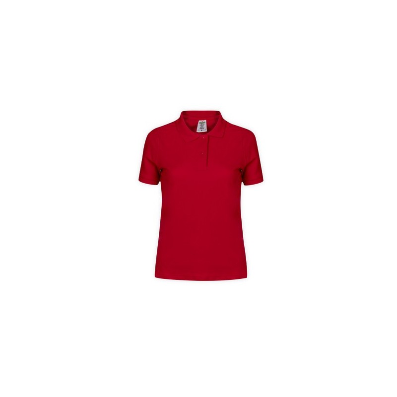 Polo Femme 100% Coton Coloré Personnalisé "Keya" WPS180 Matières : coton Taille textile : XL Couleurs : rose goodies publicitair