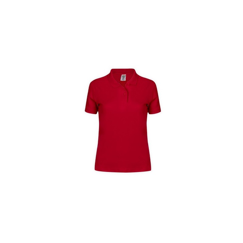 Polo Femme 100% Coton Coloré Personnalisé "Keya" WPS180 Matières : coton Taille textile : S Couleurs : rose objet publicitaire r