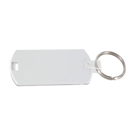 Porte-clés porte-étiquette personnalisable