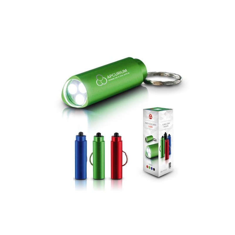 Porte Clés Lampe 3 LEDs - Pratique et Personnalisable