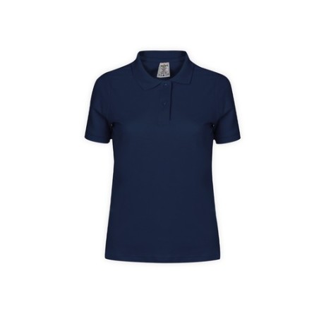 Polo Femme 100% Coton Coloré Personnalisé "Keya" WPS180 Matières : coton Taille textile : XXL Couleurs : bleu marine goodies pub
