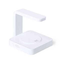 Lampe UV Stérilisatrice Éco-responsable et Chargeur Sans Fil Personnalisé - Blay Couleurs : blanc