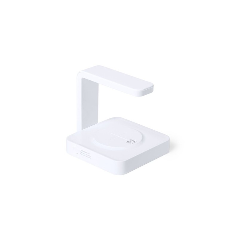 Lampe UV Stérilisatrice Éco-responsable et Chargeur Sans Fil Personnalisé - Blay Couleurs : blanc