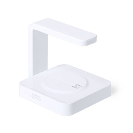 Lampe UV Stérilisatrice Éco-responsable et Chargeur Sans Fil Personnalisé - Blay Couleurs : blanc