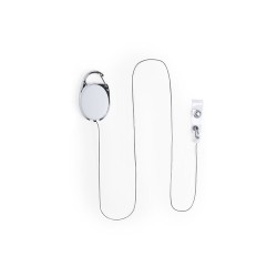Porte Badge Événementiel Personnalisé pas cher - Napper Couleurs : blanc cadeau entreprise pas cher