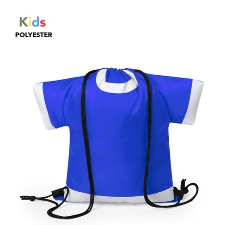 Sac à Dos Personnalisé Idéal pour les Enfants - Trokyn Matières : polyester Couleurs : bleu impression logo haute qualité