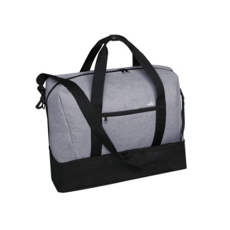 Sac de voyage Personnalisé en toile - Kanit Matières : polyester Couleurs : gris