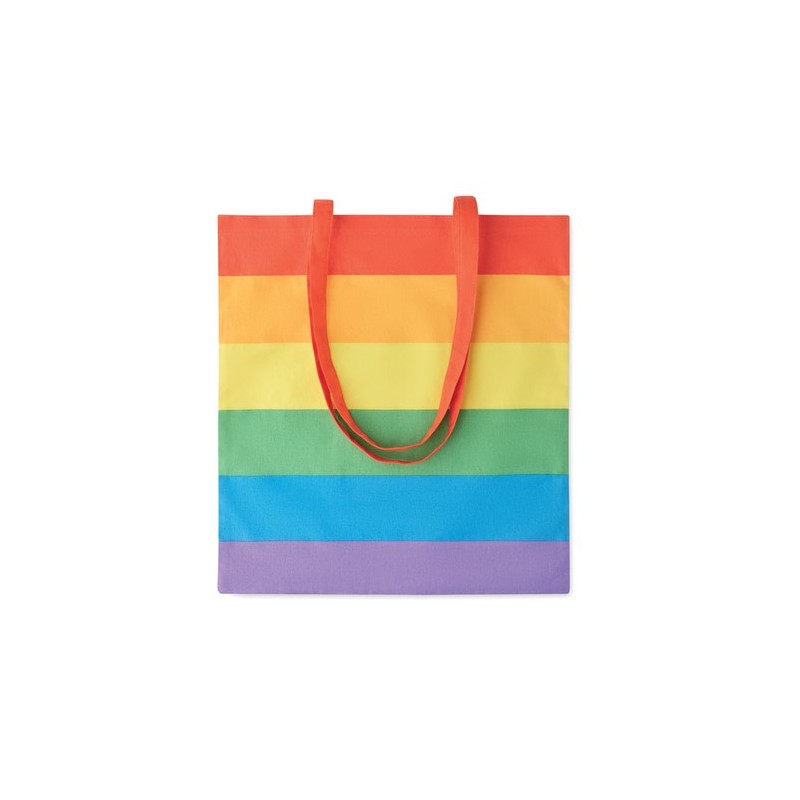 Sac shopping  en coton 200 gr/m² Borealis Matières : coton Couleurs : multicolore