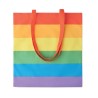 Sac shopping  en coton 200 gr/m² Borealis Matières : coton Couleurs : multicolore