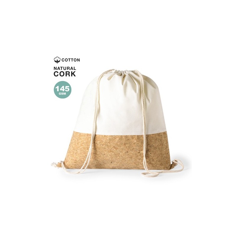 Sac à Dos Personnalisé Éco-responsable Galsin Matières : liège Couleurs : naturel personnalisable avec votre logo