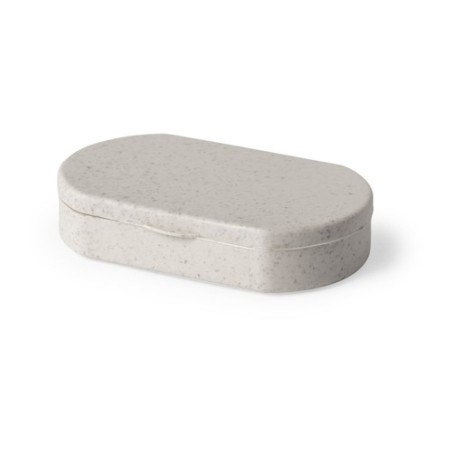 Pilulier Pratique Personnalisé Éco-responsable Varsum Matières : fibre de bambou Couleurs : naturel