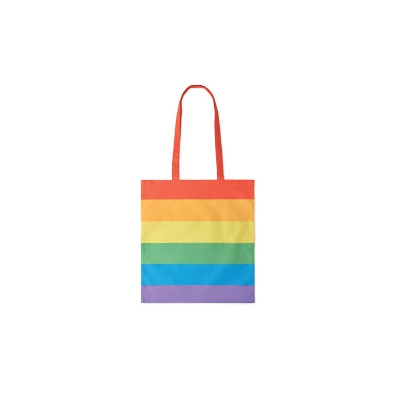 Sac shopping  en coton 200 gr/m² Borealis Matières : coton Couleurs : multicolore personnalisable avec votre logo