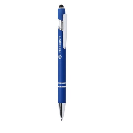 Stylet bille personnalisé multifonction - Lekor Matières : caoutchouc Couleurs : noir livraison express 24h 48h