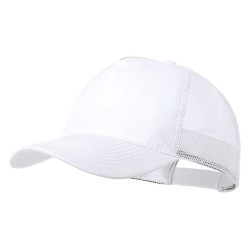 Casquette personnalisable  - Clipak - Pour votre marque Matières : polyester Couleurs : blanc