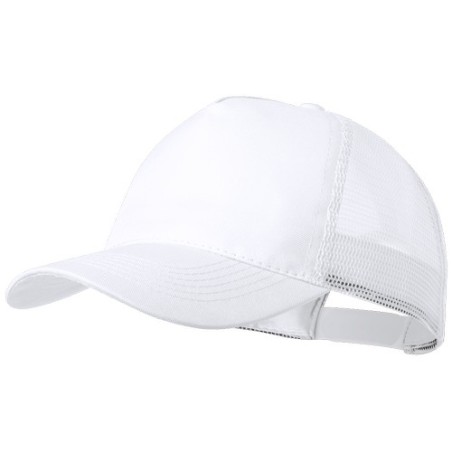 Casquette personnalisable  - Clipak - Pour votre marque Matières : polyester Couleurs : blanc personnalisation rapide en France