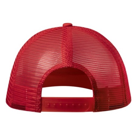 Casquette personnalisable  - Clipak - Pour votre marque Matières : polyester Couleurs : rouge objet promo petit budget