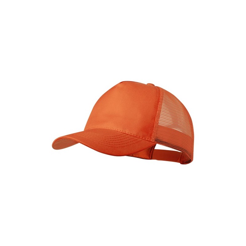 Casquette personnalisable  - Clipak - Pour votre marque Matières : polyester Couleurs : rouge goodies publicitaire durable