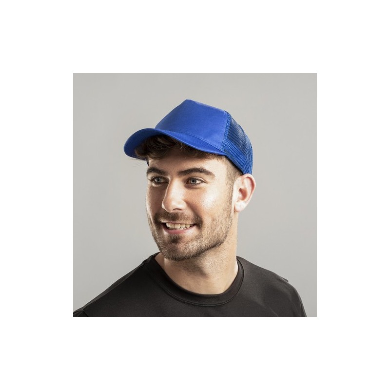 Casquette personnalisable  - Clipak - Pour votre marque Matières : polyester Couleurs : rouge objet promotionnel éco-responsable