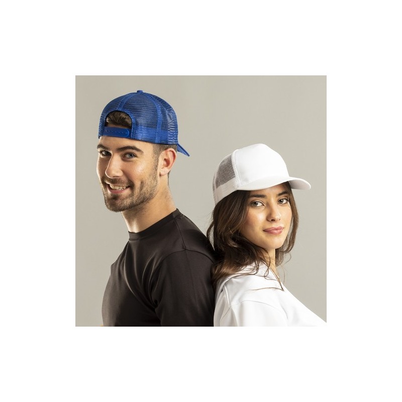 Casquette personnalisable  - Clipak - Pour votre marque Matières : polyester Couleurs : rouge objet publicitaire robuste