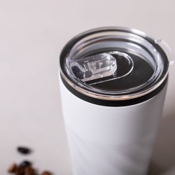 Verre isotherme personnalisé pour entreprise - Modèle Ripon Matières : acier inoxydable Couleurs : vert goodies personnalisé en 