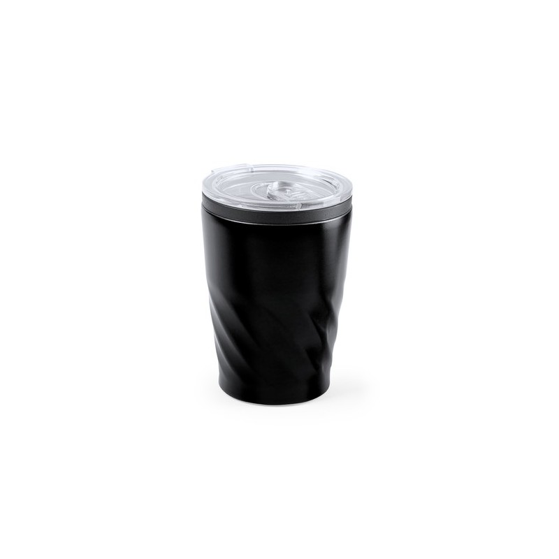 Verre isotherme personnalisé pour entreprise - Modèle Ripon Matières : acier inoxydable Couleurs : blanc cadeau entreprise pas c