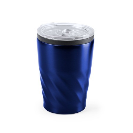 Verre isotherme personnalisé pour entreprise - Modèle Ripon Matières : acier inoxydable Couleurs : blanc goodies personnalisé en