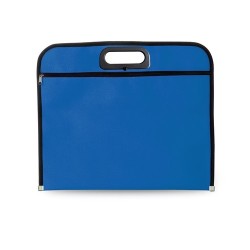 Porte-documents personnalisé  Join - Sacoche publicitaire unique Matières : polyester Couleurs : bleu objet promotionnel éco-res 2