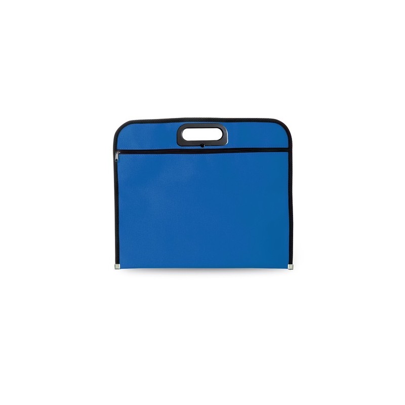 Porte-documents personnalisé  Join - Sacoche publicitaire unique Matières : polyester Couleurs : bleu impression logo haute qual