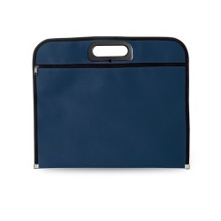 Porte-documents personnalisé  Join - Sacoche publicitaire unique Matières : polyester Couleurs : bleu goodies entreprise design