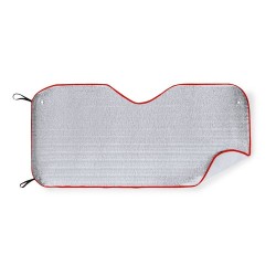 Pare-Soleil Personnalisé Pratique Accessoire Auto Fussion Matières : aluminium Couleurs : noir cadeau entreprise pas cher