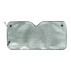 Pare-Soleil Personnalisé Pratique Accessoire Auto Fussion Matières : aluminium Couleurs : noir objet promotionnel éco-responsabl